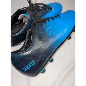 Zephz Soccer Cleats Mens 13EE Blue Black Ombre Athletic Shoes  sports, soccer